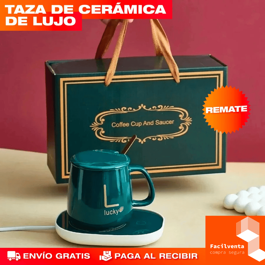 TAZA CALENTADORA PLUS