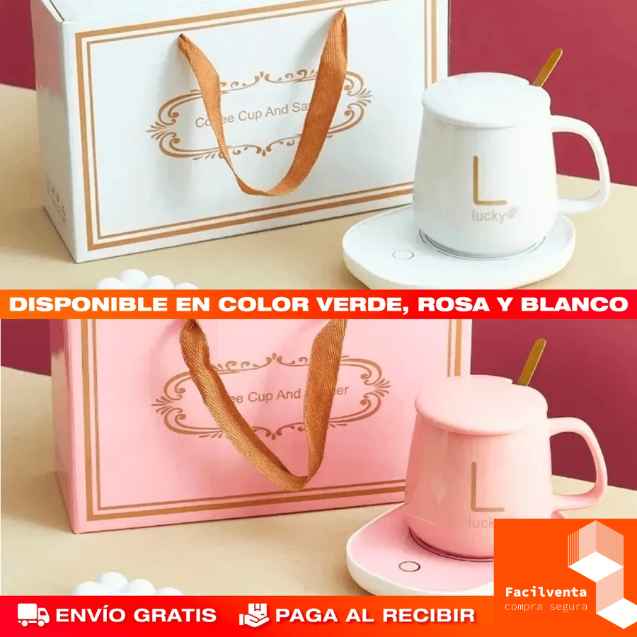 TAZA CALENTADORA PLUS