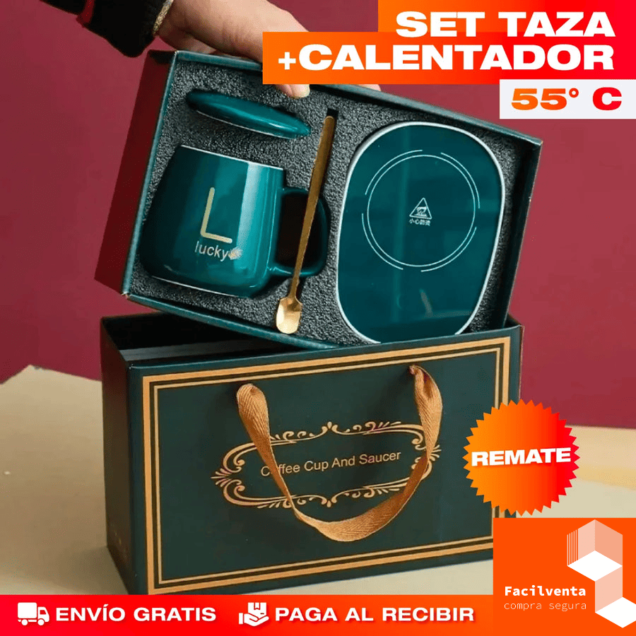 TAZA CALENTADORA PLUS