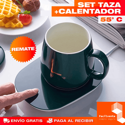 TAZA CALENTADORA PLUS