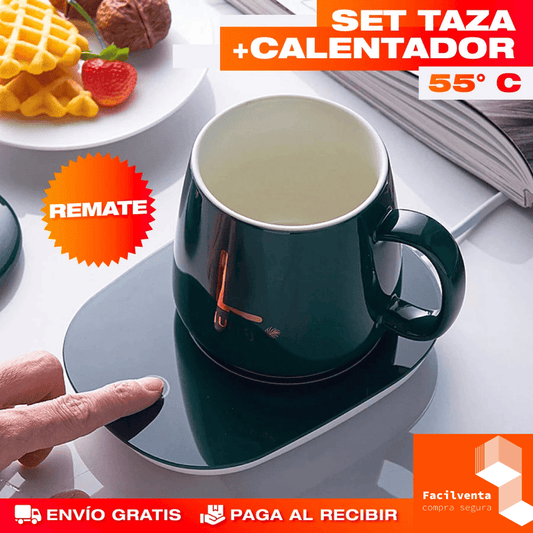 TAZA CALENTADORA PLUS