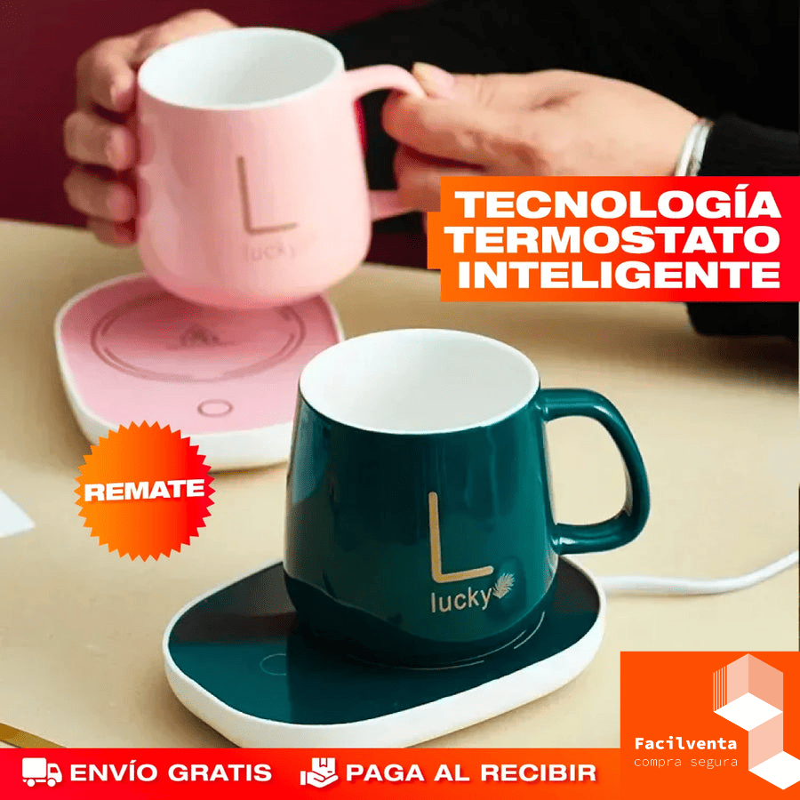 TAZA CALENTADORA PLUS